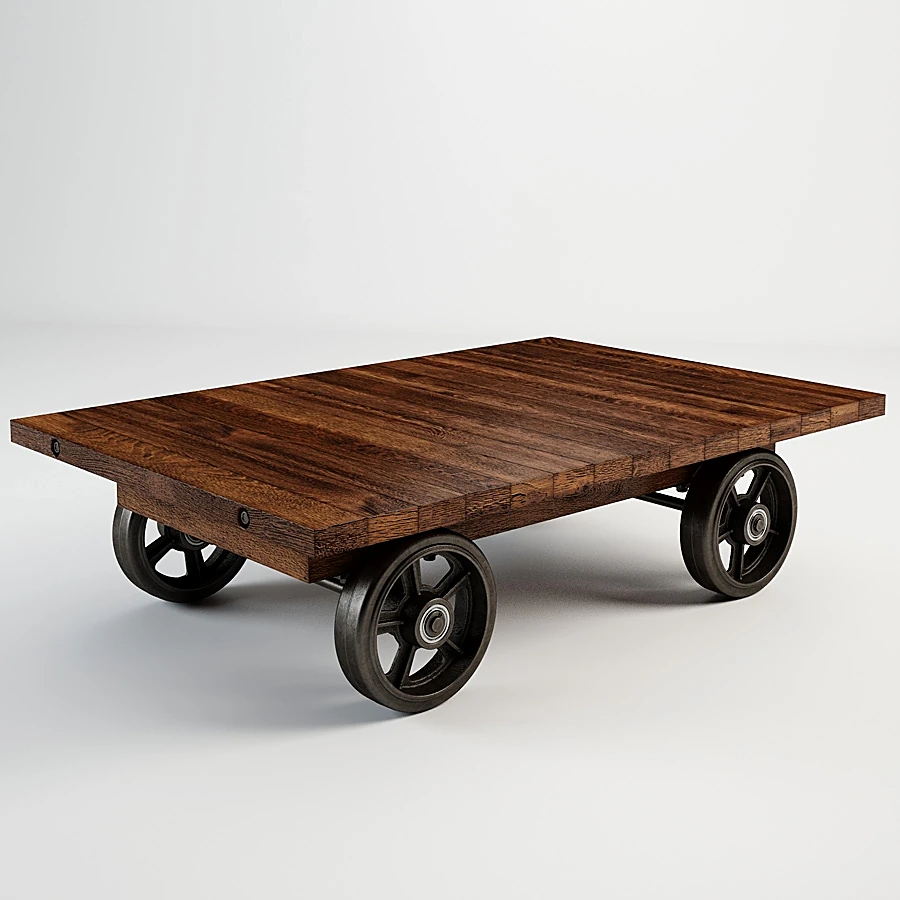 Coffee Table Carsten cart 521.027 by Gramercy Home