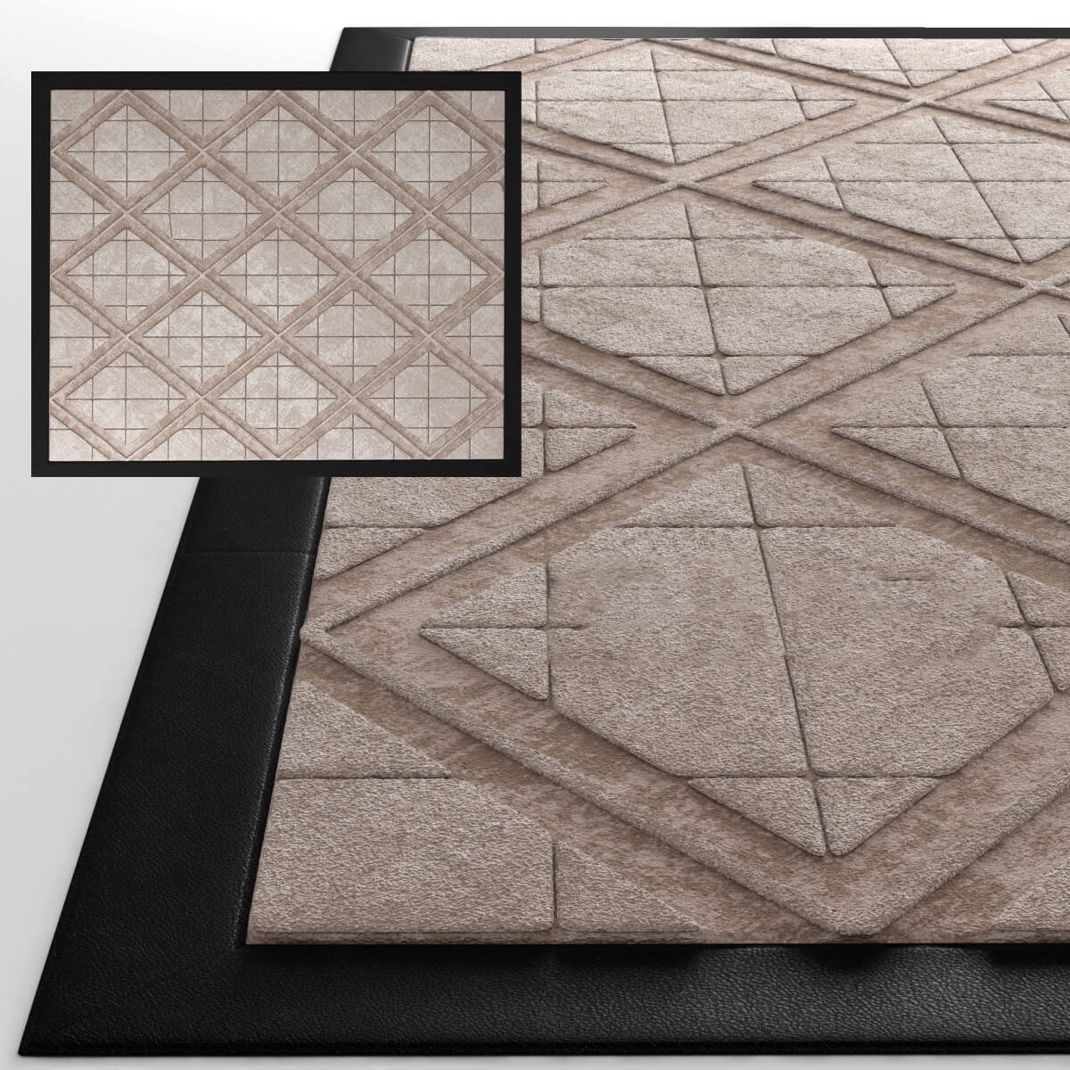 Carpet smania Burlington - Download the 3D Model (18105) | zeelproject.com