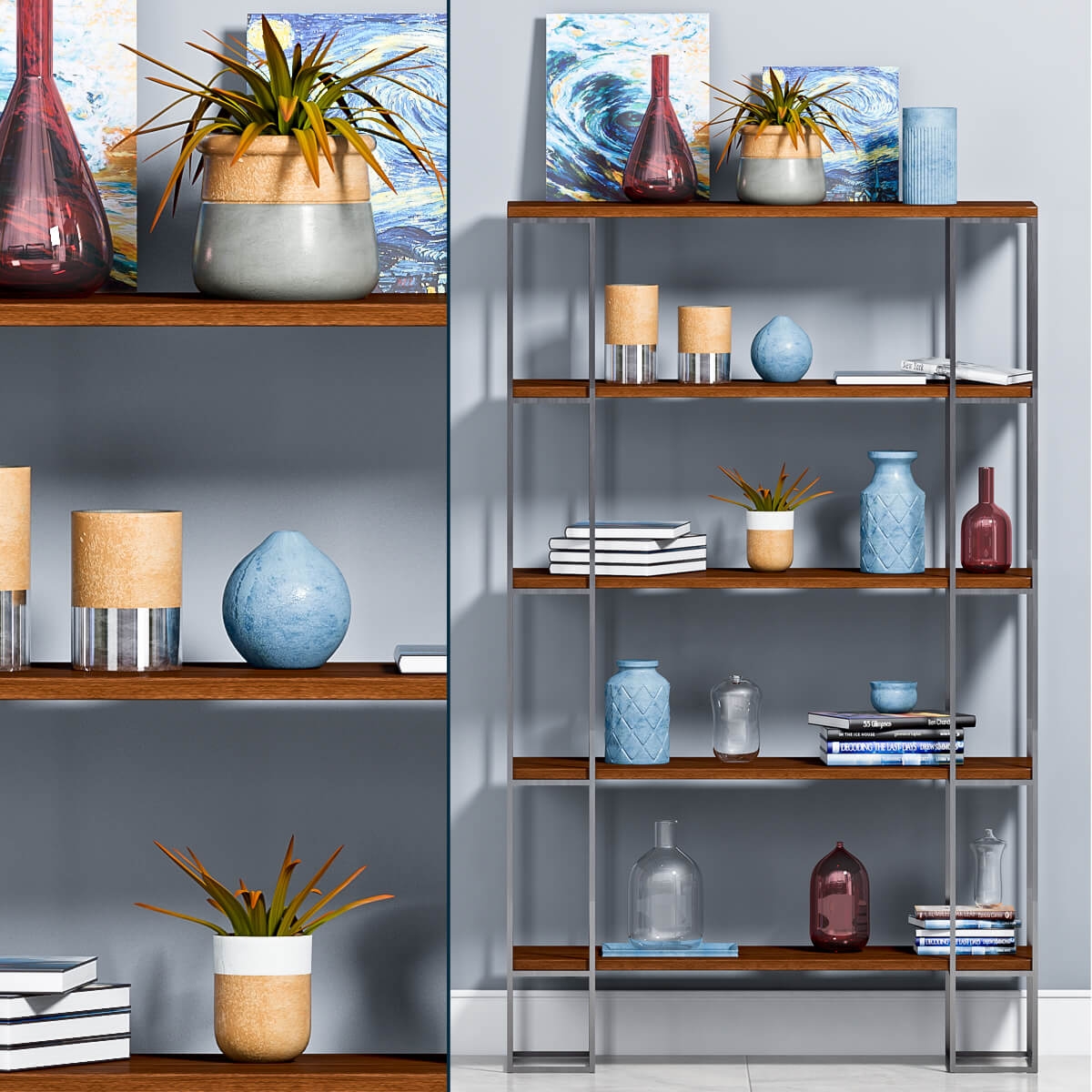 Shelves / Decorative set 1