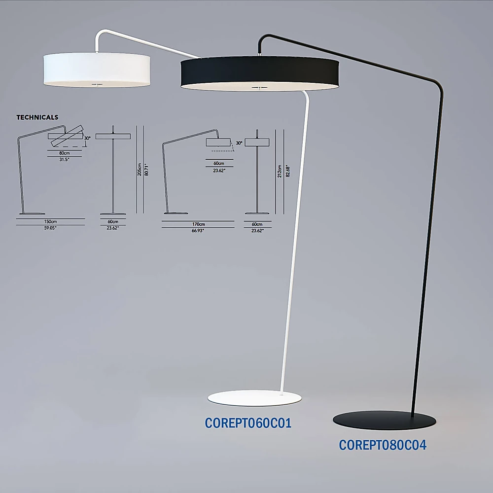 Floor lamp R and D Corner by Modoluce