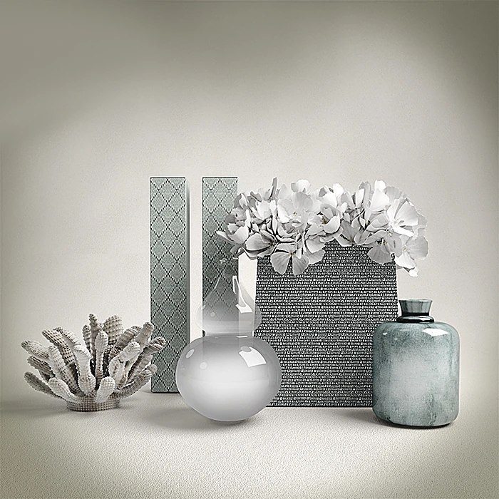 Modern Decorative Still Life Set