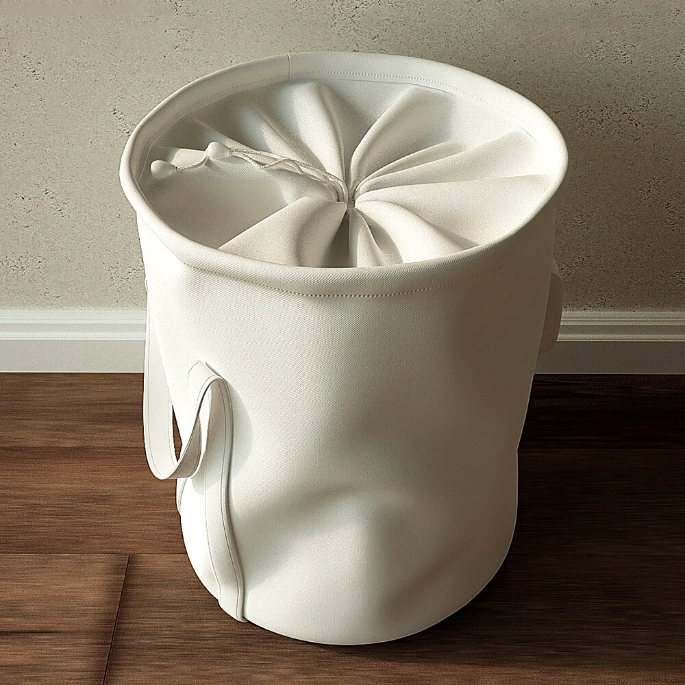 Laundry Basket Shopping fabric by Zara Home