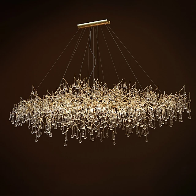 Chandelier Bijout oval x-large by Serip