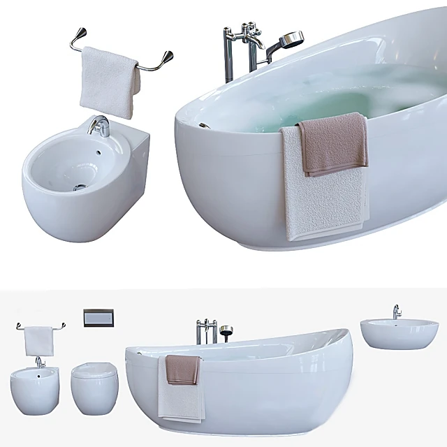 Bathroom Set Aveo by Villeroy and Boch