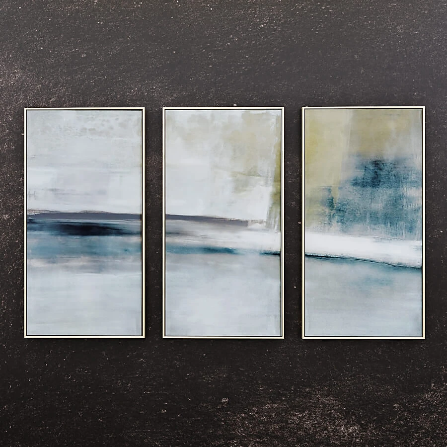 Triptych Artwork Collection by John-Richard