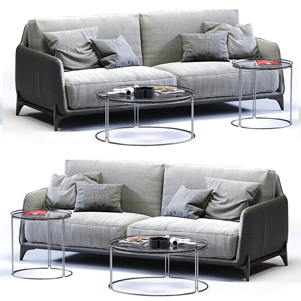3-seater sofa Elliot by Ditre Italia