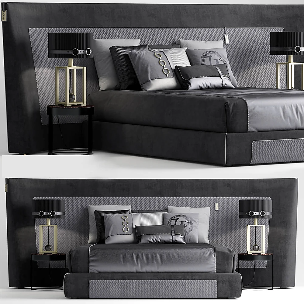 Bed Vittoria Duse by Frigerio