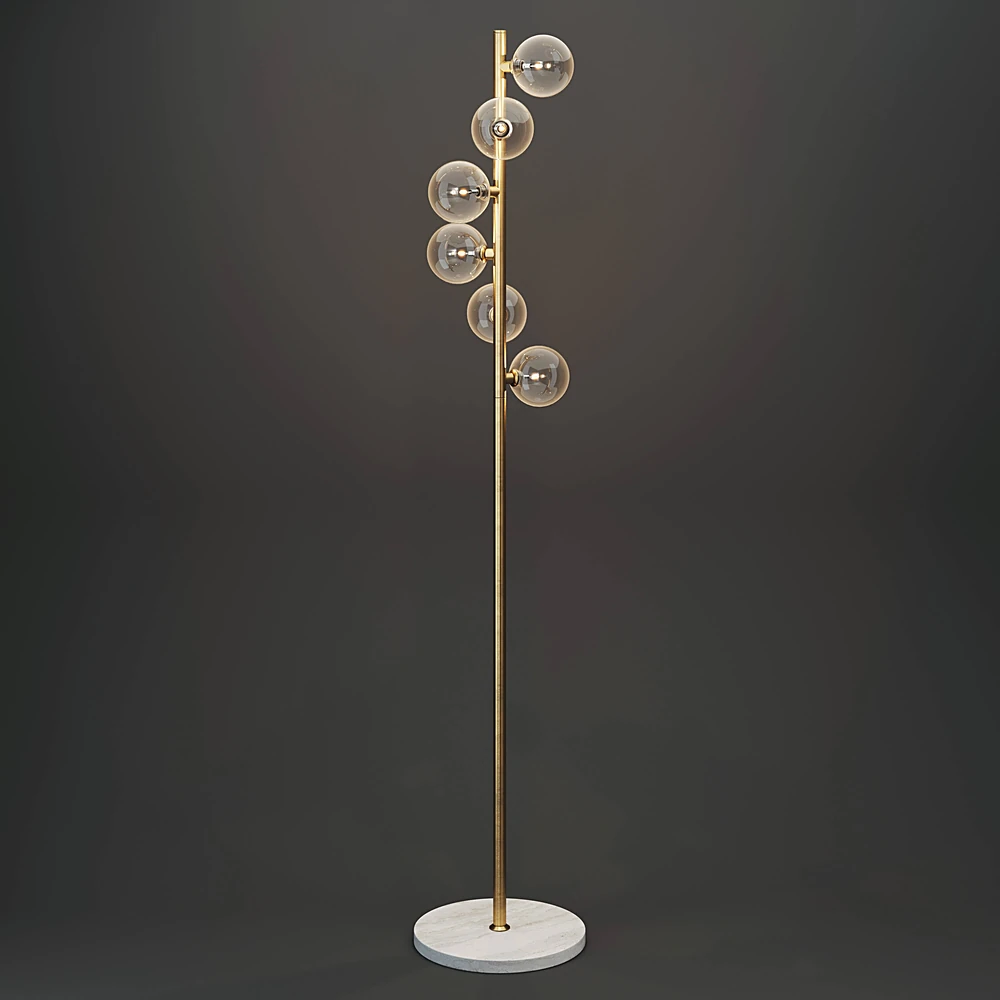 Floor lamp Fabienne FL049-6 by Gramercy Home
