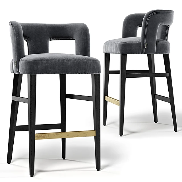 Bar chair Penelope by Hamilton Conte