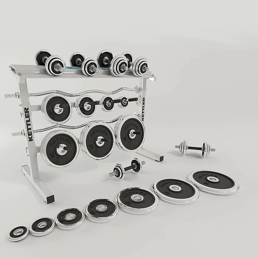 Weight Rack Stand for vultures and pancakes by Kettler