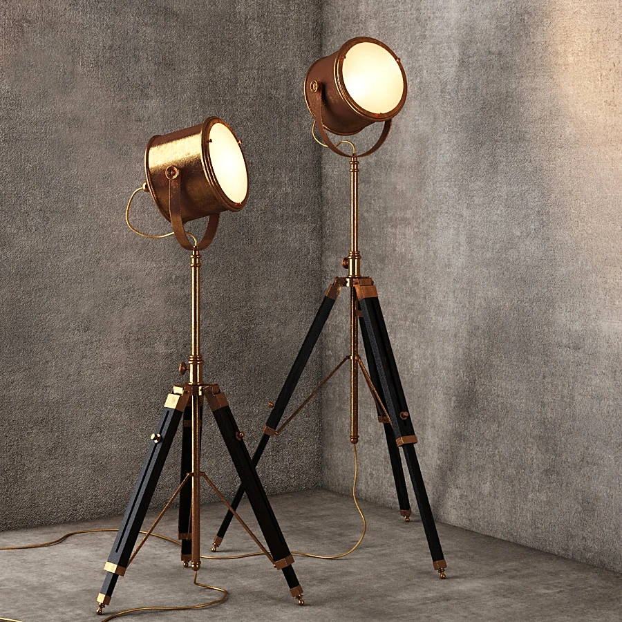 Floor lamp FL038-1BRS by Gramercy Home