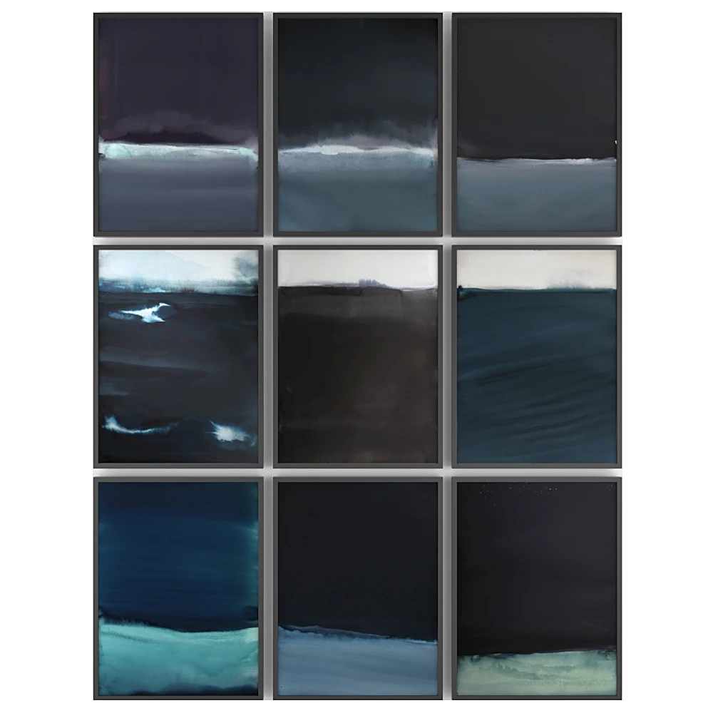 Paintings Set 3 by Koen Lybaert