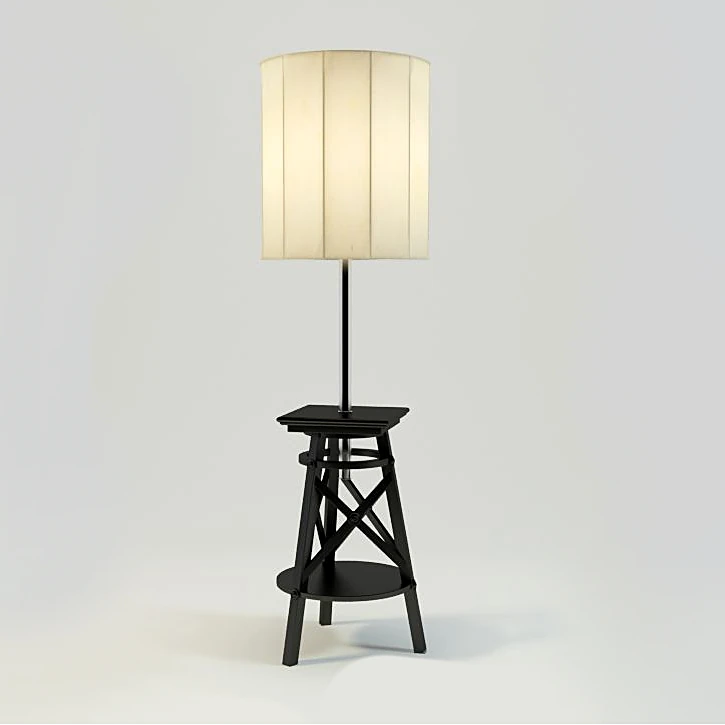 Floor lamp Art. 2072 P Nero by Chelini