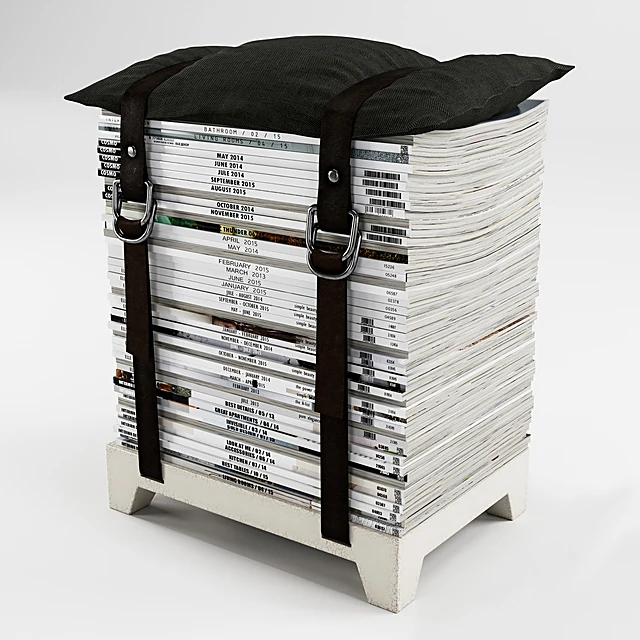 Stool Hockenheimer Sitzhocker by Njustudio