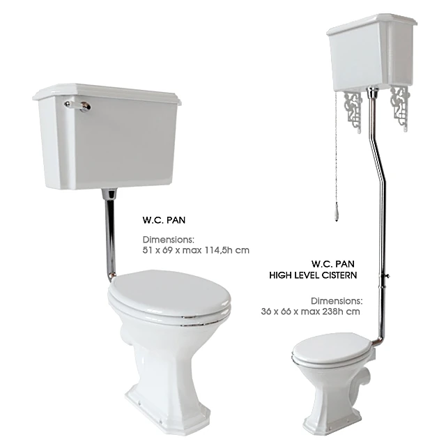 Oxford Toilet Bowl with Classic Ceramic Design