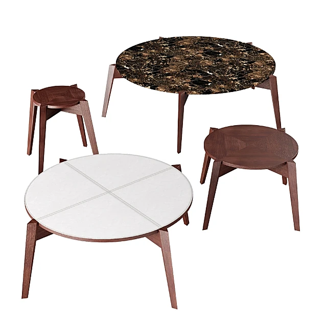 Coffee Table Cross by Frigerio Salotti