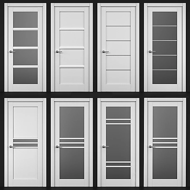 Interior Door Set Cosmopolitan part 3 by Papa Carlo