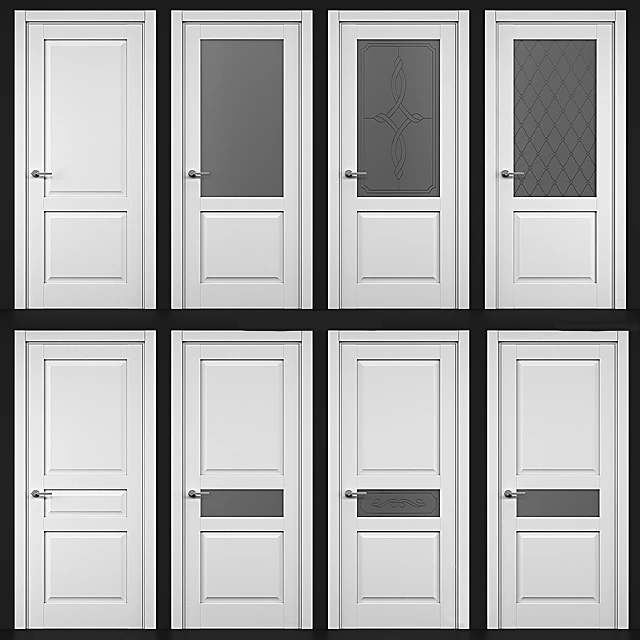 Interior Door Set Cosmopolitan part 7 by Papa Carlo