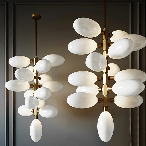 Chandelier Kingdom Column 15 by Lindsey Adelman