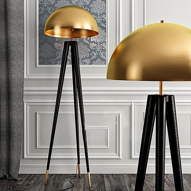 Floor lamp Tripod by Matthew Fairbank Fife
