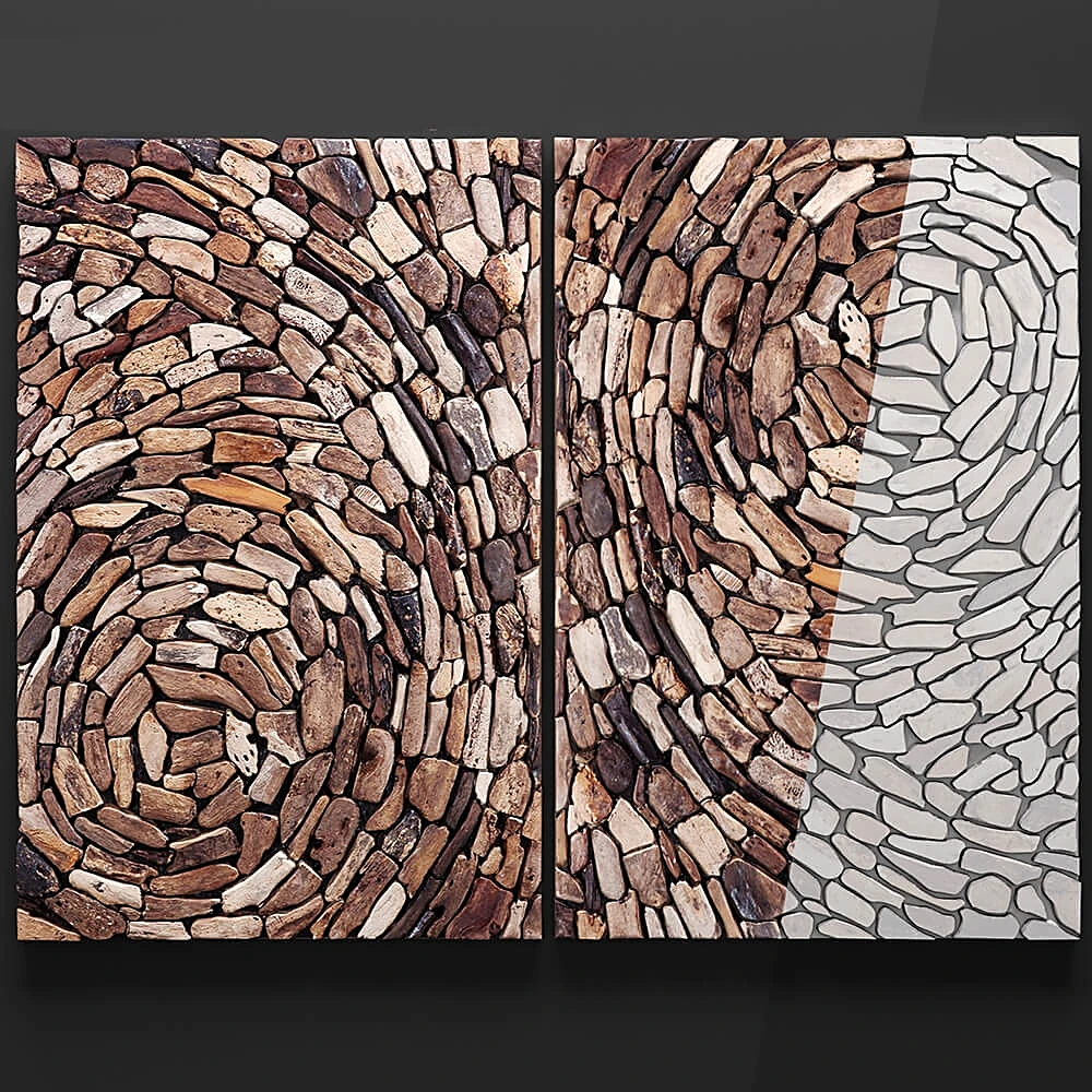 Driftwood Whirl Wall Art