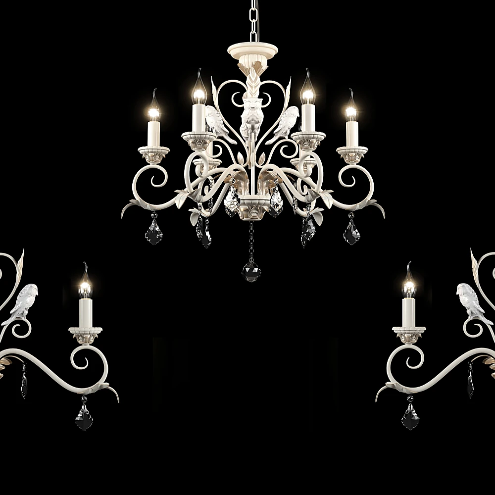 Chandelier ARM777-08-WG by Maytoni