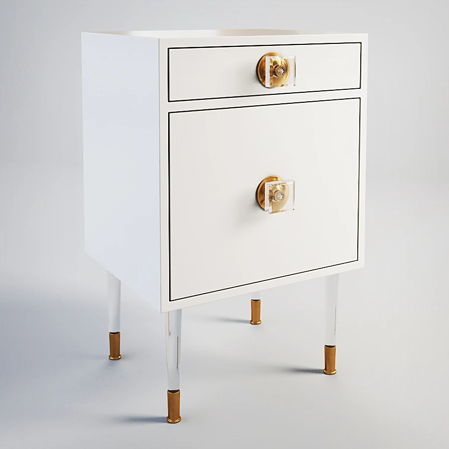 Side table Eloquent 1301010 by Gramercy Home