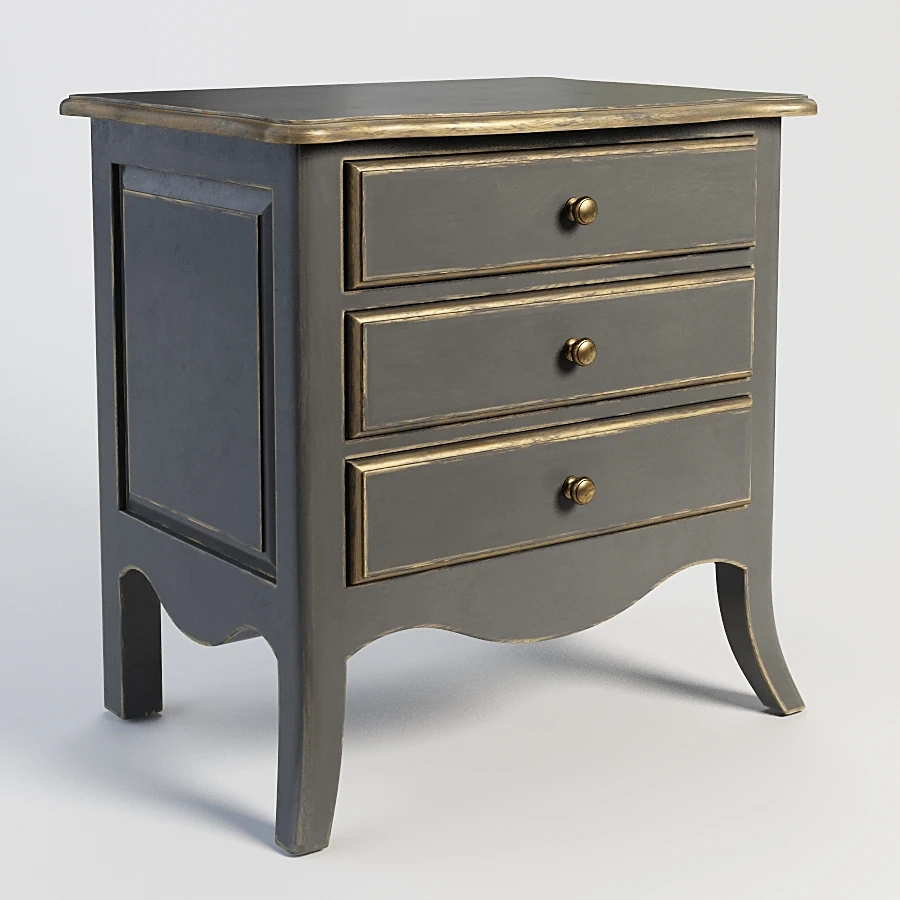 Bedside Table Morning 701.005-DWG by Gramercy Home