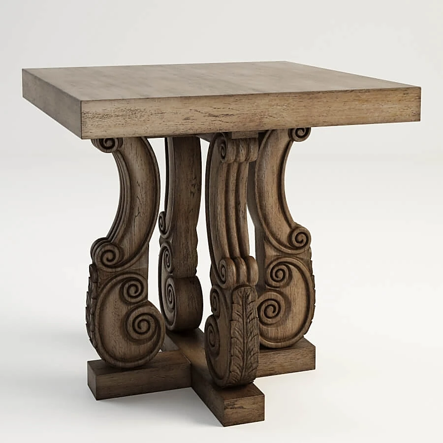 Side Table Rosalie 522.012 by Gramercy Home
