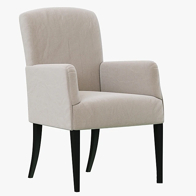 Armchair Bordeaux-2 with flat back by Dantone Home