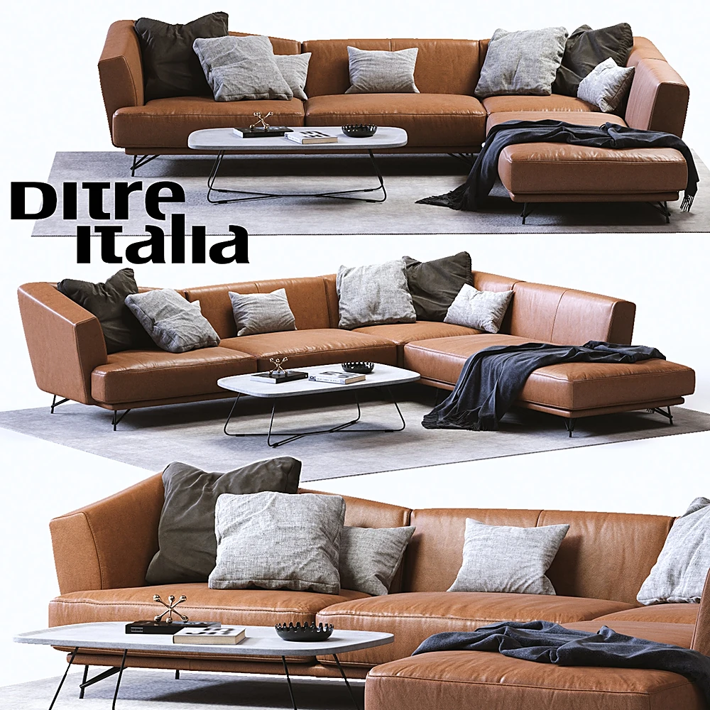 Corner Sofa LENNOX by Ditre Italia