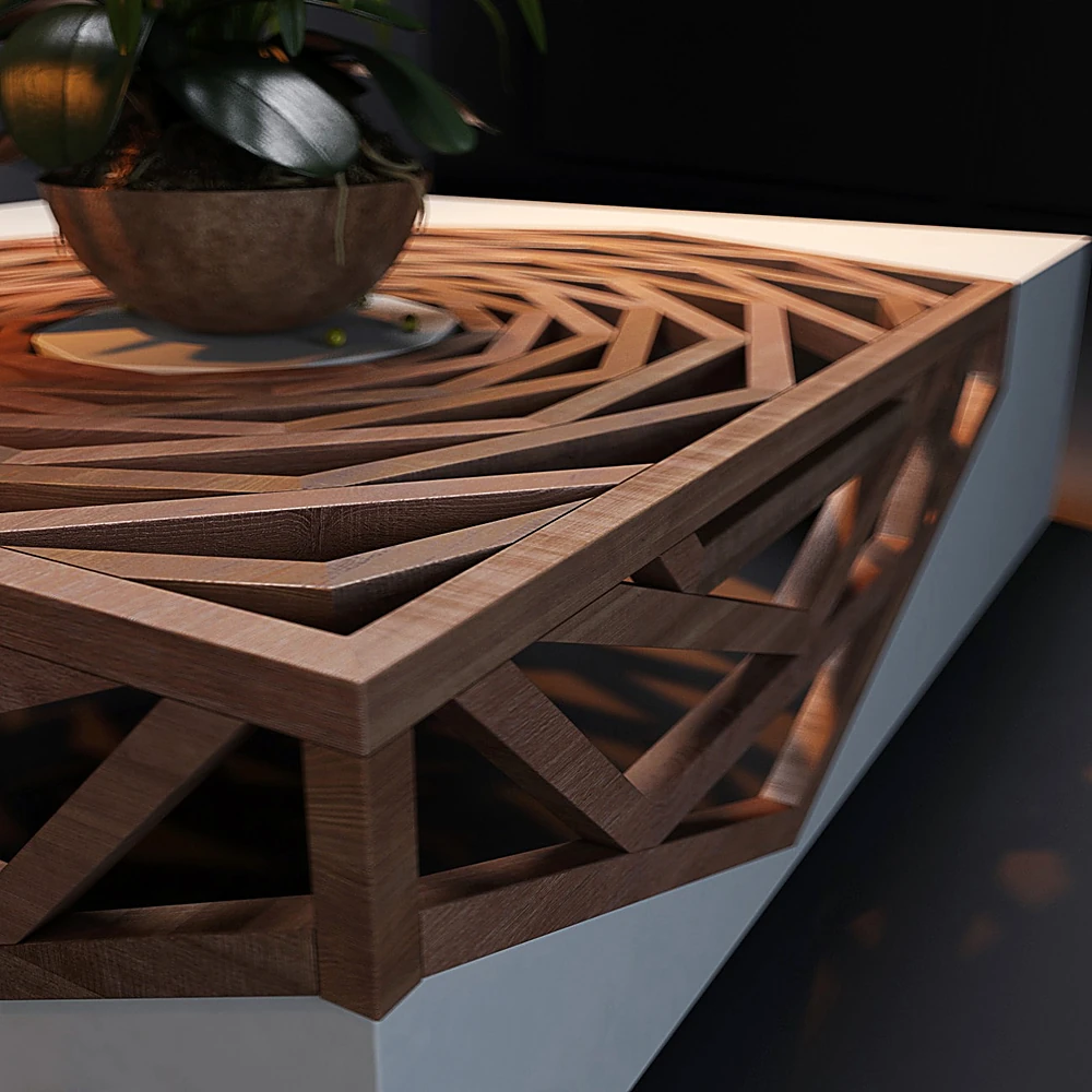Coffee Table Hanako by Vito Selma (3)