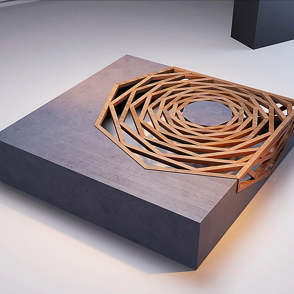 Coffee Table Hanako by Vito Selma (4)