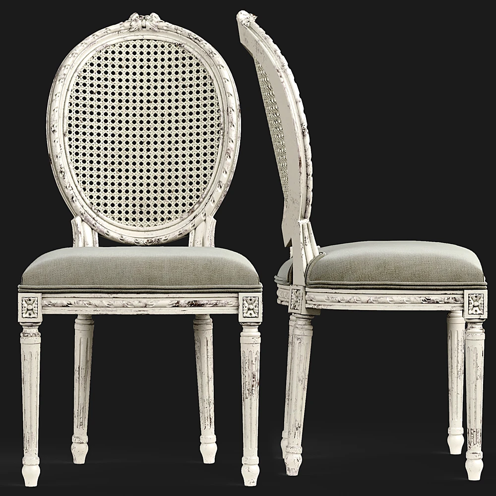 Dining Chair Louis Cane by Eloquence