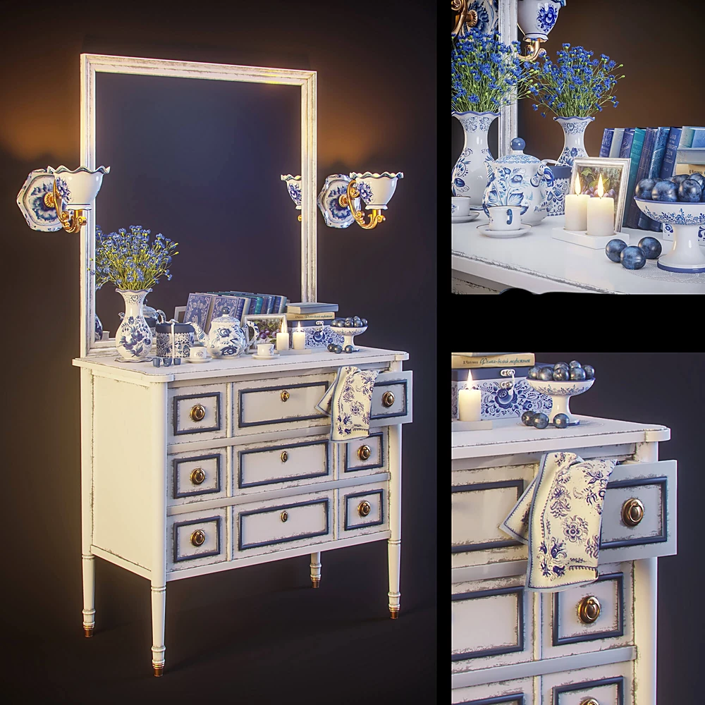 Credenza e Cassettiera 1