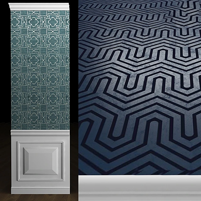Wallpaper Ashford Geometrics by York Wallcoverings