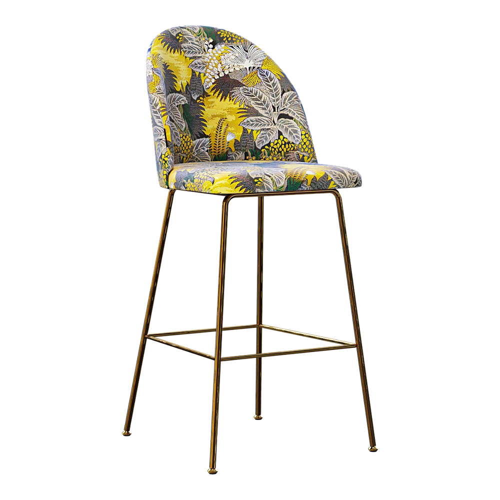 Bar Chair StoreForHome Brooke Tropical