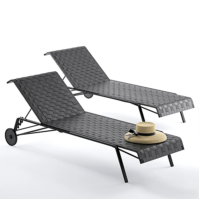 Chaise Lounge Rest 6 by Kristalia