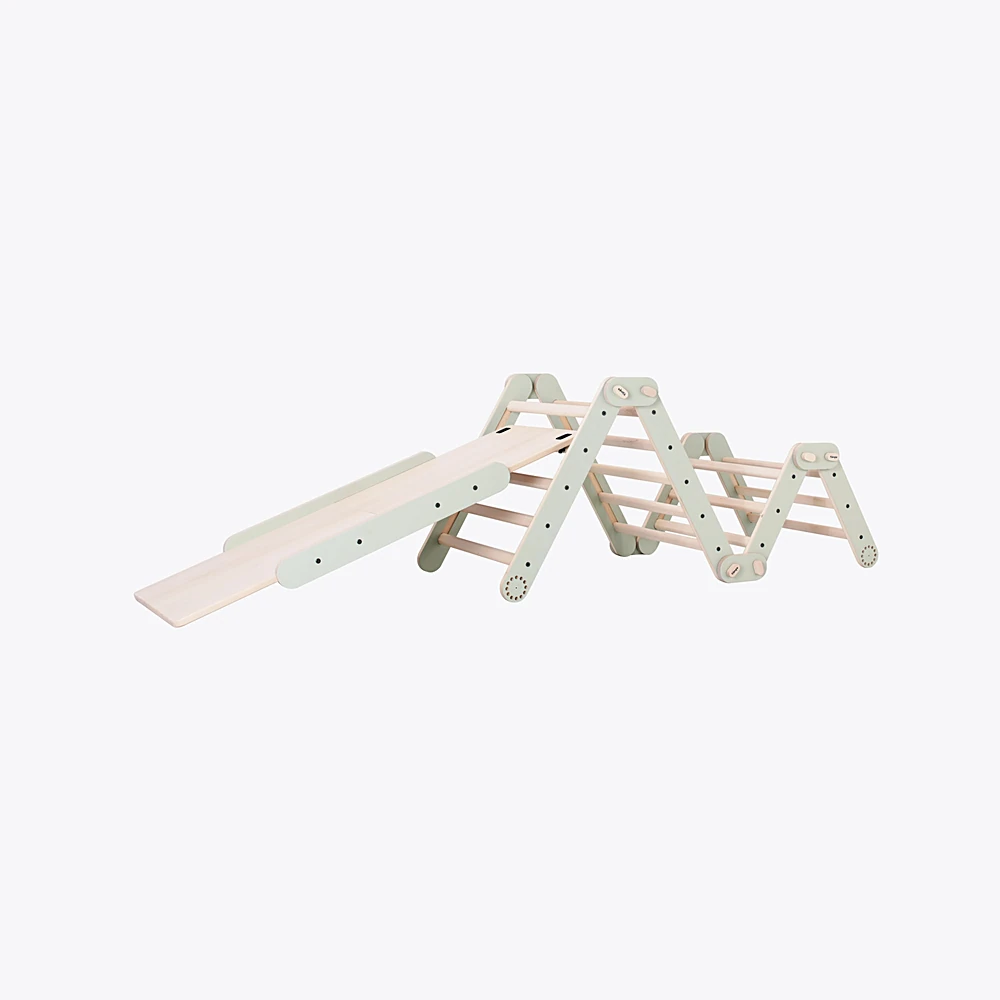 Climbing Triangle Klingo kids mini bigi slide pistachio 6