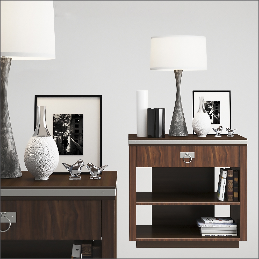 Sideboard & Chest of Drawer / Table lamp 1
