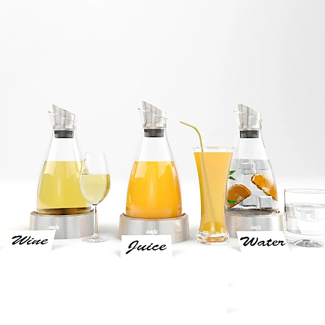 Glass Drink Set 026 by emja