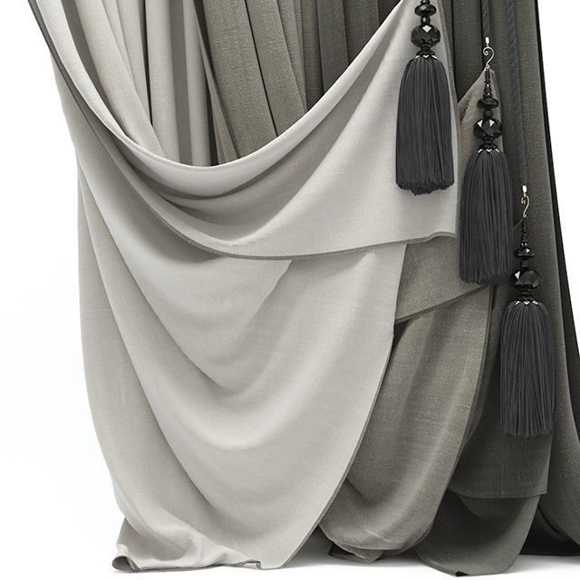 Curtain 967 - Download the 3D Model (20492) | zeelproject.com