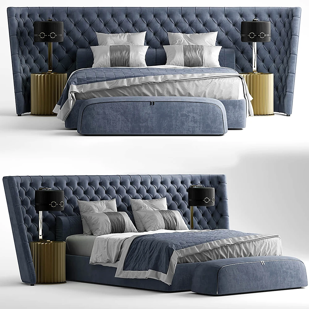 Bed Vittoria Frigerio 2 by Vittoria Frigerio