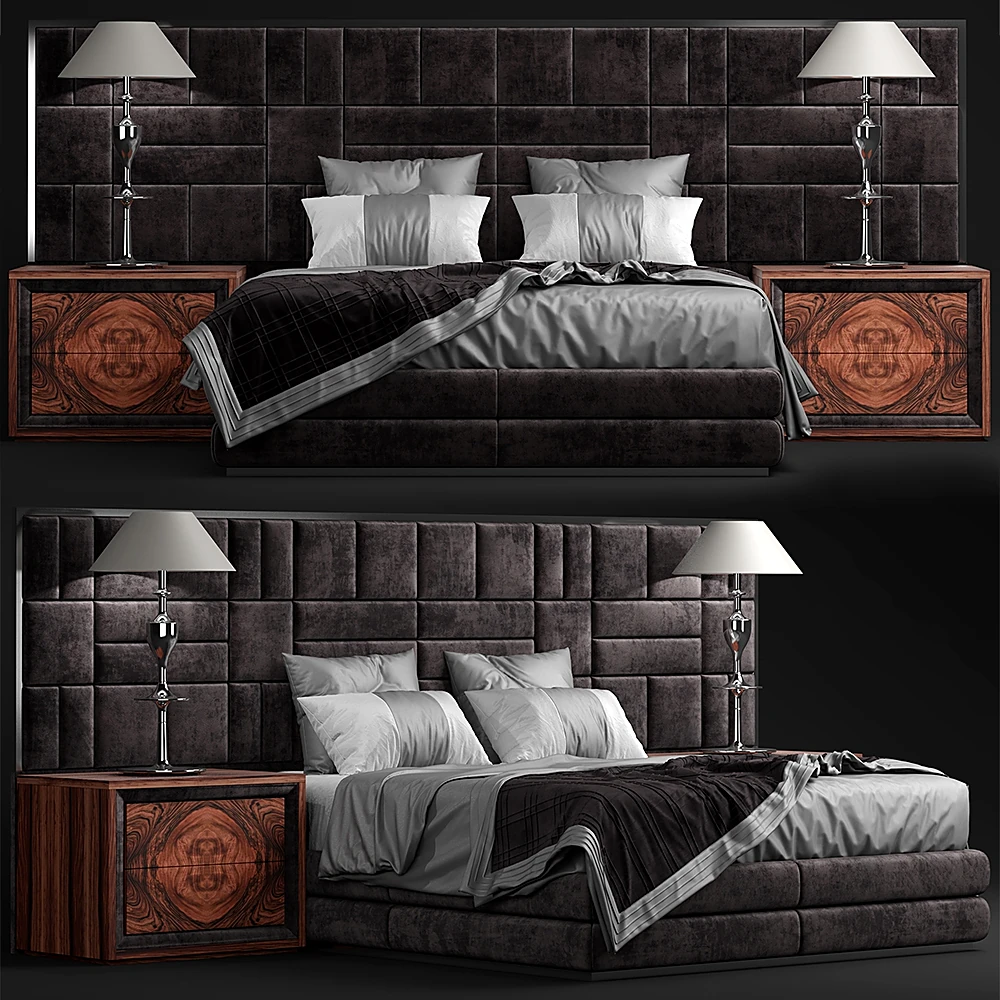 Bed Mademoiselle 22 by Bolzan