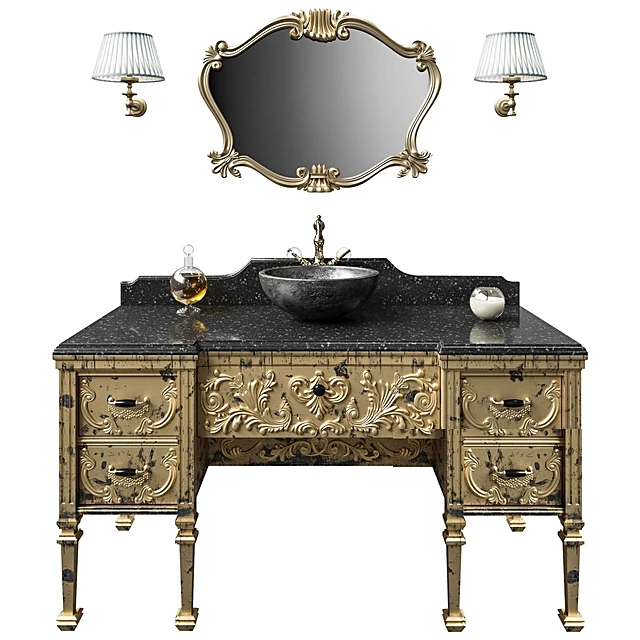 Washbasin Vanity IMPERO 02 by GAIA