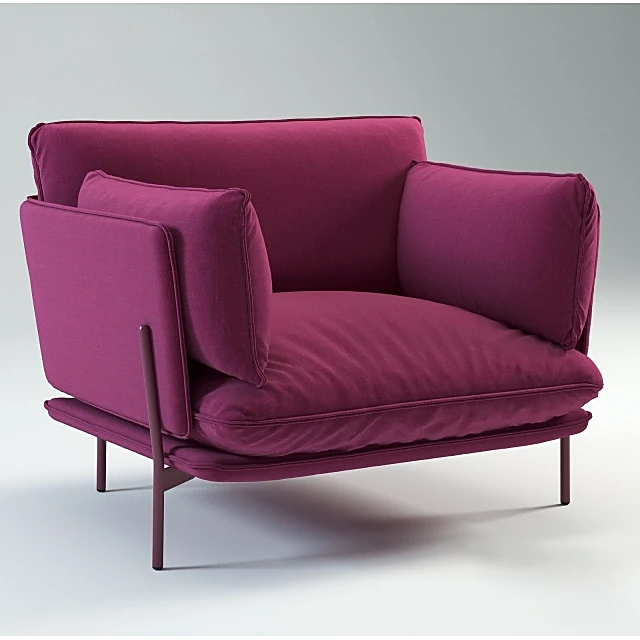 Armchair Bove pink by Dantone Home