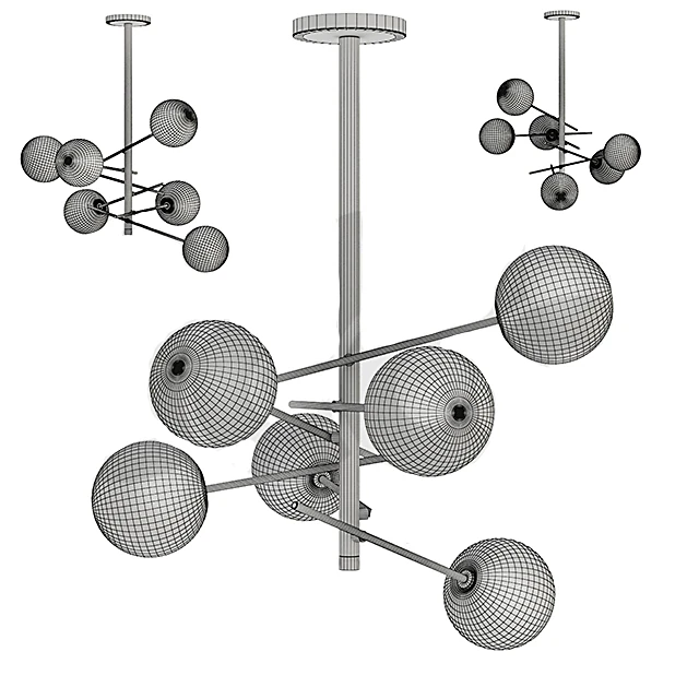 Chandelier Bolle by Gallotti & Radice (2)