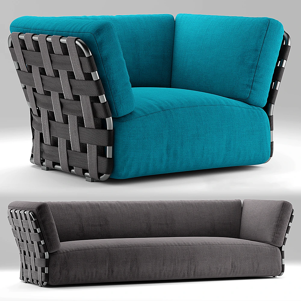 Armchair Bove 02 by Dantone Home