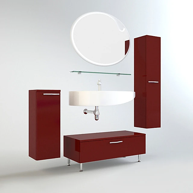 Bathroom Furniture Set Lacrima 06 by Valente