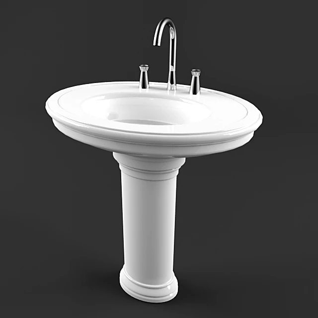 Washbasin 02 by Villeroy&Boch